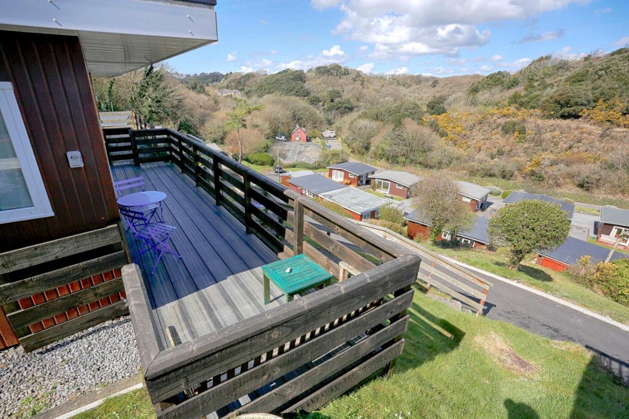 סוואנסי Caswell Beach Chalet 70 Located In Gower Peninsula מראה חיצוני תמונה